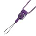 Fashionable Universal Neck Strap Lanyard for Electronics Accessories CAMERA Cell Mobile Phone - Purple