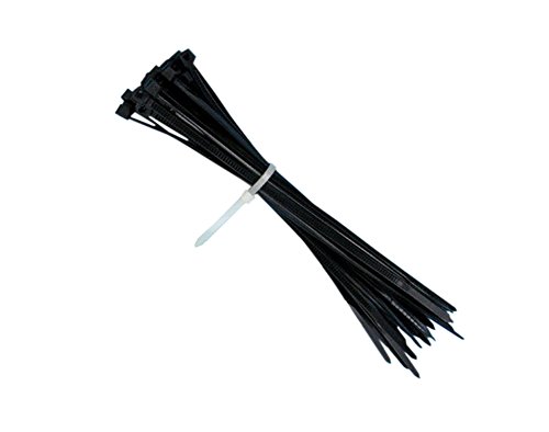Joy Fish 8 Inch Nylon Cable Ties Wire Ties (Set Of 100PCs,Black)
