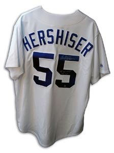 Orel Hershiser Signed Los Angeles Dodgers Jersey