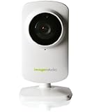 ImogenStudio QCP-A200 White Edition +Cam Pro WiFi Video Monitoring Camera (HD Capable) with Free Lifetime 1-Day Cloud Storage