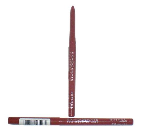 Rimmel Exaggerate Fill Colour Lip Liner Colour: 038 Allure