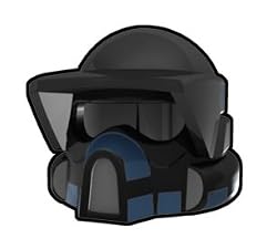 Black Shadow ARF Helmet - LEGO Compatible Minifigure Piece