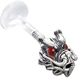 Sterling Silver 925 Light Siam Dragon Push In Labret