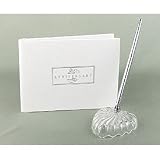 Review SHOPZEUS  / 25 Anniv Small White Guest Book