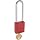 Master Lock 410 Series Zenex Lockout/Tagout Padlock, Keyed Different, 1-3/4" Body Length, 3" Shackle Clearance