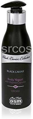 Body Yogurt with Vitamin Capsules ORCHID 250ml/8.45oz DSM Black Caviar Collection by Mon Platin Black Caviar Collection