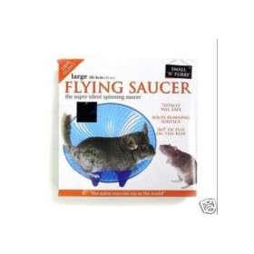 Flying Saucer Wheel 12" - Chinchillas, Rats, Degus