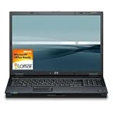 HP 8710w 17 Inch Laptop, Intel Core 2 Duo T7500 2.2 GHz, 2 GB DDR2 SDRAM, 120 GB Hard Drive, Windows XP Professional