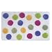 GLEE Dot Bath Rug - Bright