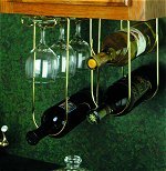 Rev-A-Shelf BOTTLE RACK DOUBLE CHROME