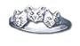 Solid Sterling Silver Cats Ring