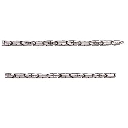 BICO AUSTRALIA JEWELRY - CHAIN/NECKLACE (F261) Available Lengths: 16 inch, 18 inch, 20 inch, 22 inch CRUSADER