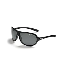 Bolle Fusion Belmont Sunglasses,Shiny Black Polarized TNS by Bolle