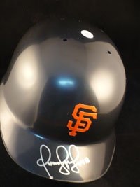 Vizquel, Omar (San Francisco Giants) Autographed/Hand Signed Authentic Batting Helmet