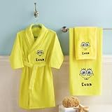 Personalized SpongeBob Hand Towel, Bath Towel & Robe