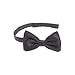 Harvest Male Satin Bow Tie - Pre-tied Adjustable Length Formal Tuxedo Solid Color