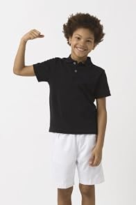 Boy's Short Sleeve Embroidered Croc Super Light Polo