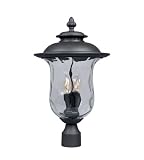Garden Water Features & Outdoor Fountains item: Willow Creek Cast Post Lantern