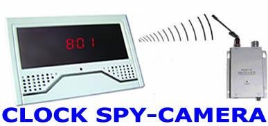 CLOCK DIGITAL /w SPY HIDDEN PINHOLE AUDIO CAMERA INSIDE