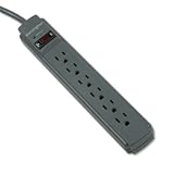 (Price/EA)Guardian Surge Protector, 6 Outlets, 15ft Cord