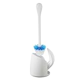 OXO Good Grips Compact Toilet Brush and Canister, White