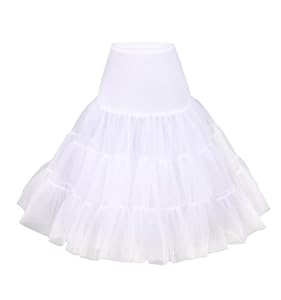 Flora Women's 50s Vintage Rockabilly Petticoat, 25