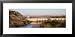 All Products : Dam on a River, Nimbus Dam, American River, Sacramento County, California, USA Framed Art Poster Print by Panoramic Images, 31x15