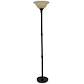 Torchiere Floor Lamp - Textured Bronze