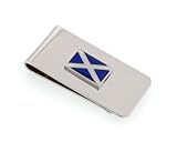 Scottish flag money clip with presentation box