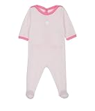 Petit Bateau - 67423 - MALAGA - Dors bien bébé - mixte - blanc casse / rose fluo - 18 mois - Image du produit