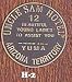 Uncle Sam Hotel Solid Brass Brothel Token