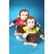 Set of 2 Curious George 8" Plush