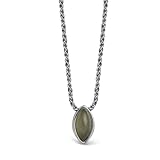 Labradorite Strength Charm Necklace