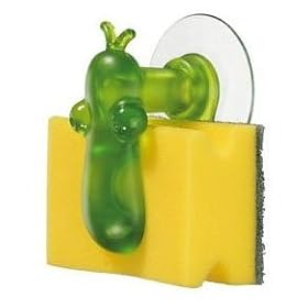 Koziol Design Norbert Sponge Holder for Kitchen and Bath, Green by Koziol