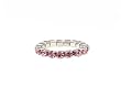 Toe Ring - T8 - Crystal Band ~ Light Rose (Pink)