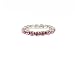 Toe Ring - T8 - Crystal Band ~ Light Rose (Pink)