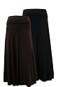 Womens Long Fashion Stretch Skirt
