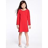 オールドネイビー OLD NAVY/ ジップバックシフトドレス レッドボタン ワンピース XXL【並行輸入】