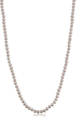 Valero Pearls Valero Classics Damen-Halskette S&uuml;&szlig;wasser-Zuchtperlen flieder ca. 5,5-6,0 mm Preisvergleich