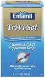 Search : Enfamil Tri-Vi-Sol Supplement Drops, Vitamins A,D & C for Infants 1.66 fl oz (50 ml)