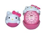New Hello Kitty Desk Table Alarm Clock Body-Shape Pink