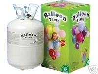 BALLOON TIME 50, Helium, Ballongas, inkl. 50 Herzballon