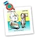 Londons Times Funny Music Cartoons - Cloud In Therapy No Silver Lining - Quilt Square...