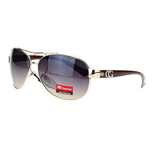Fashion Eyewear Metal Aviator Womens Fashion Sunglasses