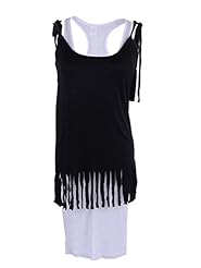 Sleeveless Tank Scoop Neck  Dress