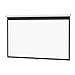 Da-Lite Deluxe Model B Manual Wall & Ceiling Projection Screen, 52" x 92", 106" Diagonal, Video Format, High Contrast Matte White Surface