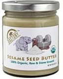 Dastony - Stone Ground Nut & Seed Butters: 01/8 oz Jar of Organic Sesame (Tahini) 100%
