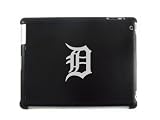 Black Apple iPad 2 Aluminum Plated Back Case Detroit Tigers
