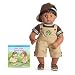 American Girl Bitty Baby Twin boy jungle overalls outfit (also fits bitty baby)