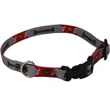 Tampa Bay Buccaneers Red Adjustable Dog Collar